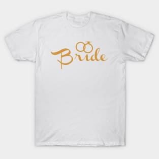 Couple Design - Bride with a Ring T-Shirt